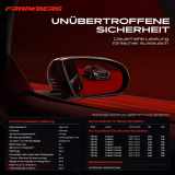 1x Außenspiegel Links für Seat Leon 1P1 Skoda Fabia II 542 545 2005-2014