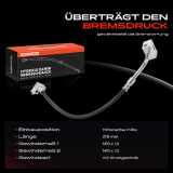 1x Bremsschlauch Bremsschläuche Hinterachse mitte für Jeep Cherokee KJ 2.4L 2.5L 2.8L 3.7L