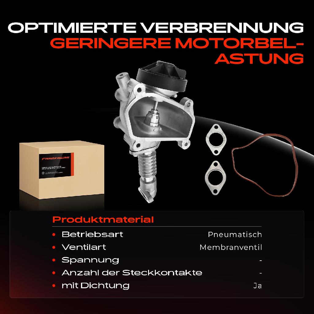 1x AGR-Ventil Abgasrückführungsventil für Mercedes-Benz Sprinter 2-T Bus Kasten B901 B902 B903 W638