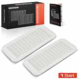 2x Luftfilter Filtereinsatz für Toyota Yaris Aygo Citroën C1 Peugeot 107 Subaru Justy IV 1.0L
