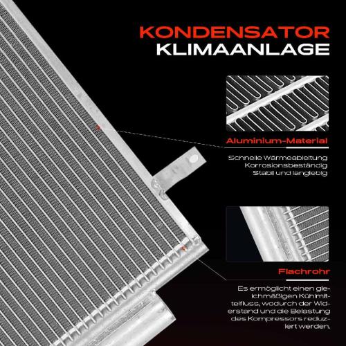Frankberg 1x Kondensator Klimaanlage für Nissan Pixo UA0 Suzuki Alto GF 1.0L Bild Frankberg 1x Kondensator Klimaanlage für Nissan Pixo UA0 Suzuki Alto GF 1.0L
