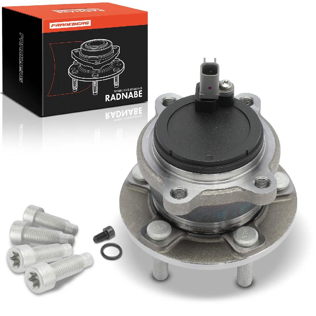 Frankberg 1x Radnabe Radlagersatz Hinterachse beidseitig für Ford C-Max II Van Grand 1.0L 1.5L 1.6L 2.0L 2010-2019