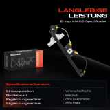 1x Fensterheber Vorne Rechts für Opel Citroën Jumpy V Peugeot Expert V