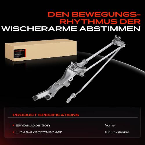 1x Wischergestänge Vorne für Mitsubishi L200/Triton KAT KBT 2005-2015 Bild 1x Wischergestänge Vorne für Mitsubishi L200/Triton KAT KBT 2005-2015