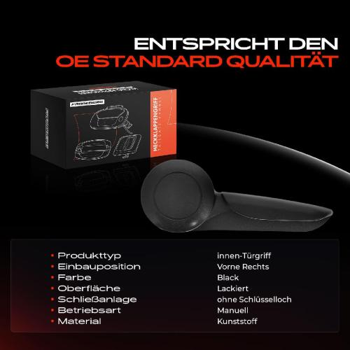 1x Türgriff Vorne Rechts innen für VW Crafter 30-35 Bus 2E Crafter 30-50 Kasten Mercedes-Benz W169 W245 B906 Bild 1x Türgriff Vorne Rechts innen für VW Crafter 30-35 Bus 2E Crafter 30-50 Kasten Mercedes-Benz W169 W245 B906