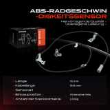 1x ABS Sensor Hinterachse links für Ford Ranger Mazda B-Serie BT-50 Pick-up 4.0L 2.2L 2.5L 3.0L 1999-2015