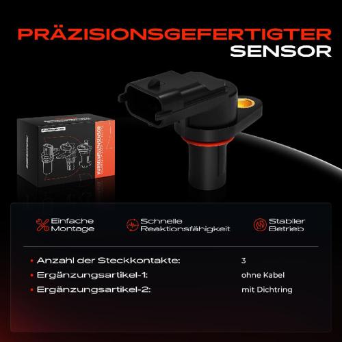 1x Kurbelwellensensor Impulsgeber für Fiat Ducato Bus 244 250 Ducato Pritsche Bild 1x Kurbelwellensensor Impulsgeber für Fiat Ducato Bus 244 250 Ducato Pritsche