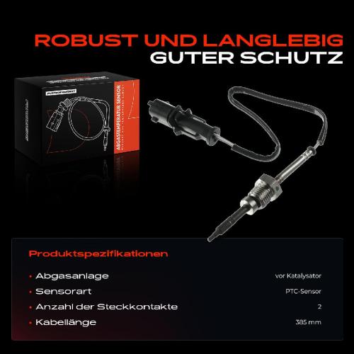 1x Abgastemperatursensor für Opel Astra H Signum Vectra C Saab 9-3 Peugeot Bild 1x Abgastemperatursensor für Opel Astra H Signum Vectra C Saab 9-3 Peugeot