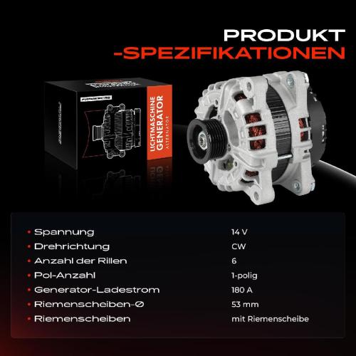 1x Lichtmaschine Generator für Land Rover Defender Station Wagon Discovery Bild 1x Lichtmaschine Generator für Land Rover Defender Station Wagon Discovery