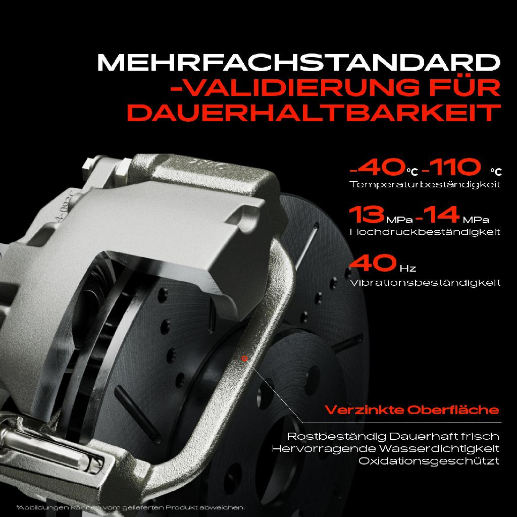 1x Bremssattel Vorderachse Rechts für Land Rover Discovery II L318 Range Rover II P38A 1994-2004