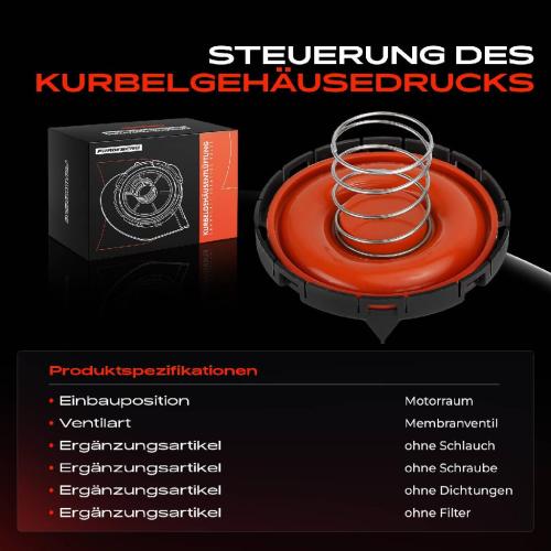 1x Ventil Kurbelgehäusentlüftung für BMW 3er E90 5er F10 7er F01 X3 F25 X4 F26 X5 F15 Bild 1x Ventil Kurbelgehäusentlüftung für BMW 3er E90 5er F10 7er F01 X3 F25 X4 F26 X5 F15