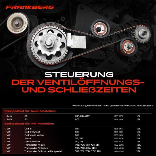 1x Zahnriemensatz Zahnriemen für VW Golf III Passat Audi 80 Seat Cordoba Ibiza II Bild 1x Zahnriemensatz Zahnriemen für VW Golf III Passat Audi 80 Seat Cordoba Ibiza II