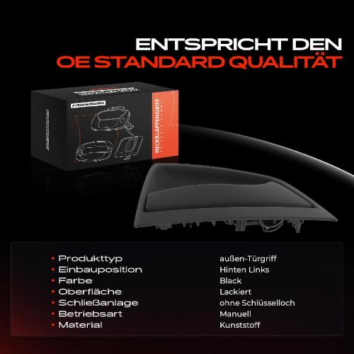 1x Türgriff Hinten Links außen für Alfa Romeo Giulietta 940 1.4L 1.6L 1.7L 2.0L 2010-2020 Bild 1x Türgriff Hinten Links außen für Alfa Romeo Giulietta 940 1.4L 1.6L 1.7L 2.0L 2010-2020