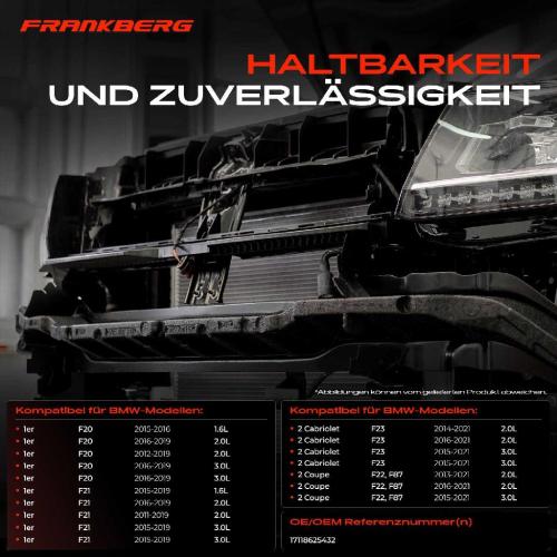 1x Lüfterhaube Vorne Oben für BMW F20 F21 F22 F30 F31 F32 F34 F36 Bild 1x Lüfterhaube Vorne Oben für BMW F20 F21 F22 F30 F31 F32 F34 F36