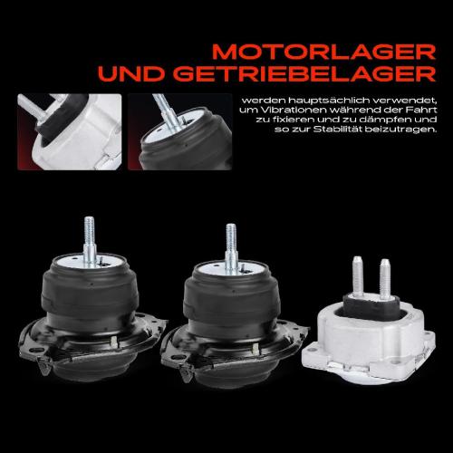 2x Motorlager Getriebelagerlager Links für Jeep Grand Cherokee 4 WK 3.6L Bild 2x Motorlager Getriebelagerlager Links für Jeep Grand Cherokee 4 WK 3.6L