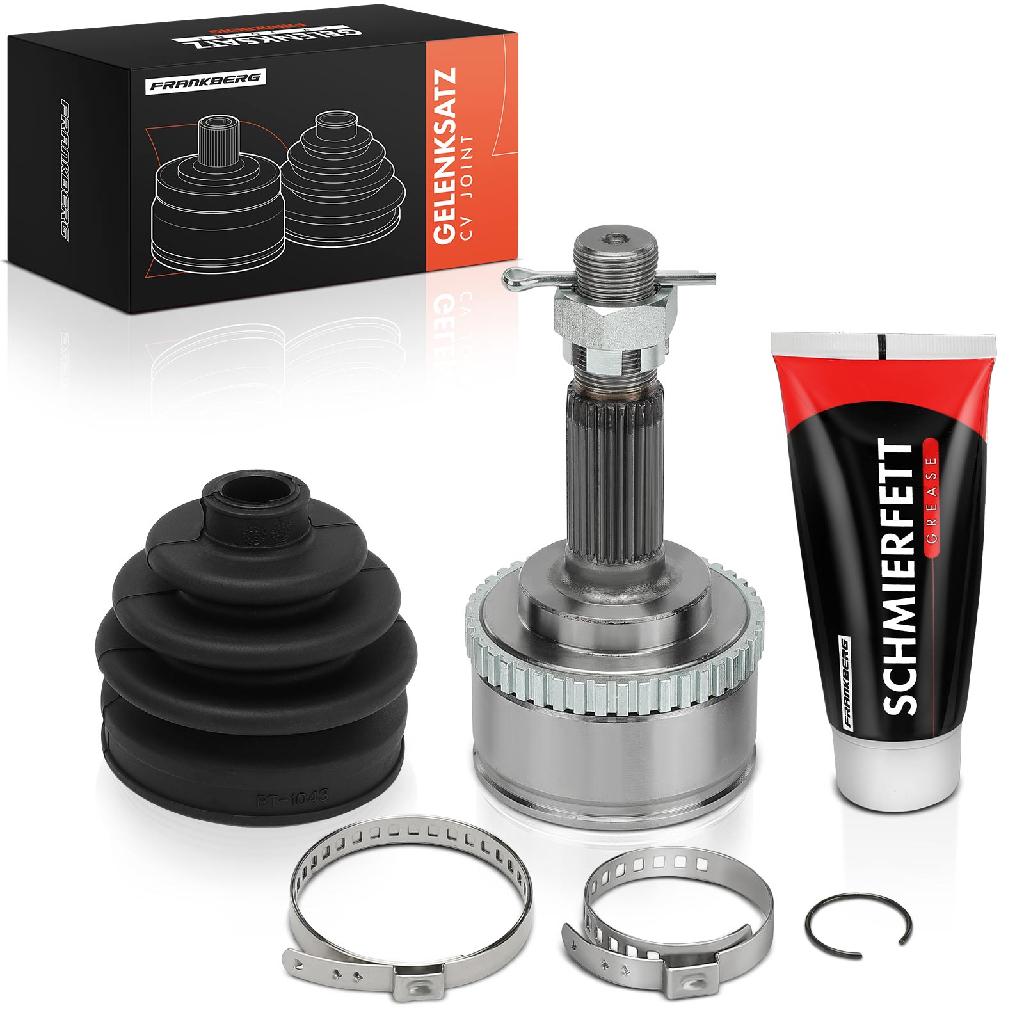 Frankberg 1x Antriebswelle Gelenksatz Vorderachse für Nissan Almera Tino Primera Hatchback 1.8L