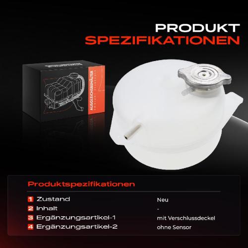 1x Ausgleichsbehälter Kühlmittelbehälter für Mercedes-Benz SL Cabriolet R107 Coupe C107 Bild 1x Ausgleichsbehälter Kühlmittelbehälter für Mercedes-Benz SL Cabriolet R107 Coupe C107