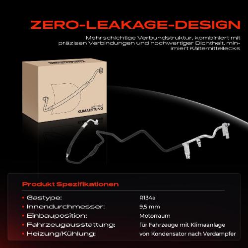 1x Hochdruckleitung Klimaanlage für VW Golf 1J Bora Audi A3 8L1 Seat Leon Skoda Bild 1x Hochdruckleitung Klimaanlage für VW Golf 1J Bora Audi A3 8L1 Seat Leon Skoda