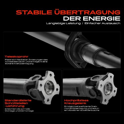 1x Kardanwelle Gelenkwelle Hinterachse für Suzuki SX4 S-Cross JY 1.0L 1.4L 1.6L Bj ab 2014 Bild 1x Kardanwelle Gelenkwelle Hinterachse für Suzuki SX4 S-Cross JY 1.0L 1.4L 1.6L Bj ab 2014