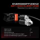 1x Anlasser Starter für VW Passat Variant Audi A4 Avant Cabriolet Seat Exeo ST Skoda Superb I 2003-2010