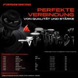 20x Befestigungsclips Radkasten für Ford C-Max Focus Opel Astra J