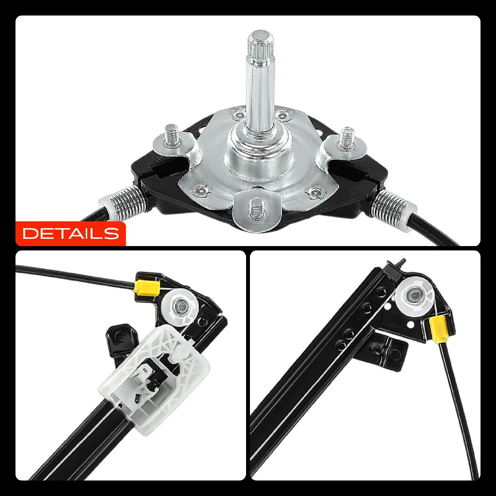 1x Fensterheber Hinten Rechts für Fiat Panda 312 319 Panda Van ab 2012