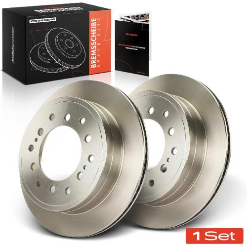 2x Bremsscheiben Hinterachse für Toyota FJ Cruiser GSJ1 Land 80 J8 90 Prado 1990-2010 Bild 2x Bremsscheiben Hinterachse für Toyota FJ Cruiser GSJ1 Land 80 J8 90 Prado 1990-2010