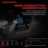 1x Widerstand Vorwiderstand Gebläsemotor für Volvo XC90 I 275 2.4L-4.4L 2002-2014