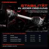 1x Antriebswelle Vorderachse Links für Toyota Avensis T22 2.0L 1997-2003