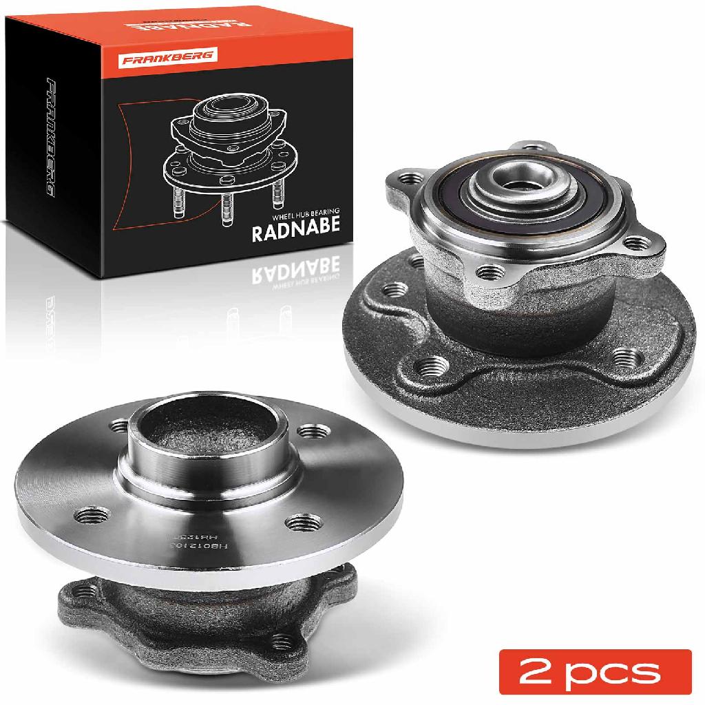 Frankberg 2x Radnabe Radlagersatz Hinterachse beidseitig für MINI Mini Cabriolet R50 R53 R52 1.4L 1.6L 2001-2006