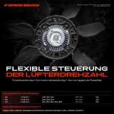 1x Lüfterkupplung Kühlerlüfte für VW LT 28-35 II 2DB LT 28-46 II 2DA 2DC 2.8L