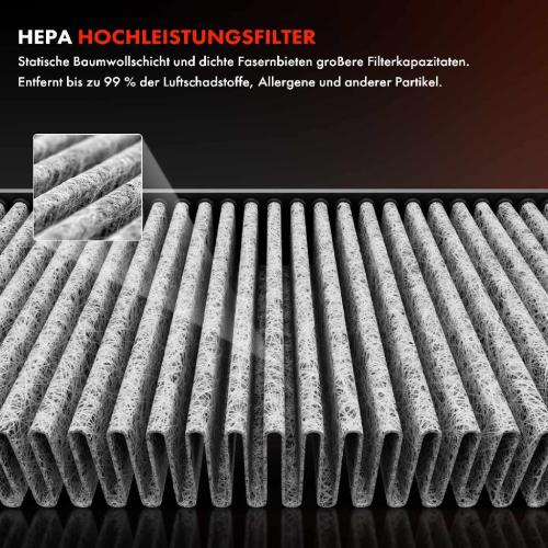1x Innenraumfilter Aktivkohle für Toyota Aygo B1 Peugeot 107 Citroën C1 PM PN Bild 1x Innenraumfilter Aktivkohle für Toyota Aygo B1 Peugeot 107 Citroën C1 PM PN