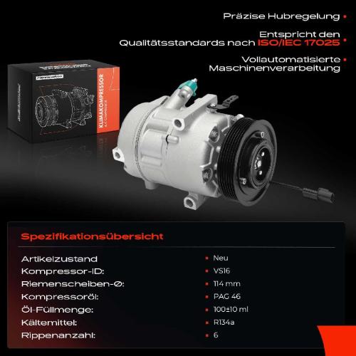 1x Klimakompressor für Hyundai Sonata VII LF KIA Optima FSGDS6B 2.0L 2013-2019 Bild 1x Klimakompressor für Hyundai Sonata VII LF KIA Optima FSGDS6B 2.0L 2013-2019