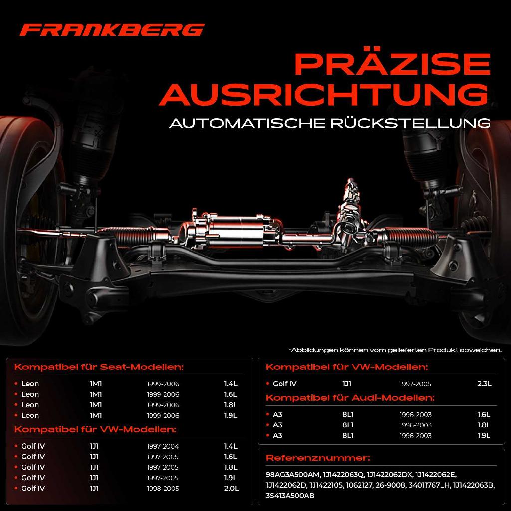 1x Lenkgetriebe Servolenkgetriebe für VW Golf IV Bora Audi A3 8L1 Skoda Seat Leon