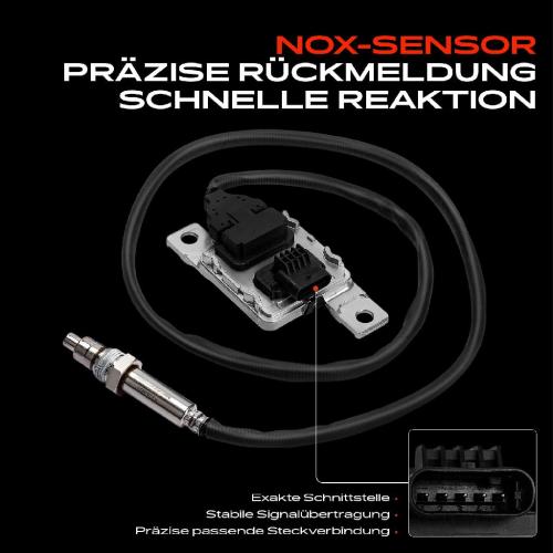 1x Nox Sensor Nitrogen Oxide Lamdasonde Katalysator für Audi A4 Allroad Avant A5 Cabriolet Sportback Bild 1x Nox Sensor Nitrogen Oxide Lamdasonde Katalysator für Audi A4 Allroad Avant A5 Cabriolet Sportback
