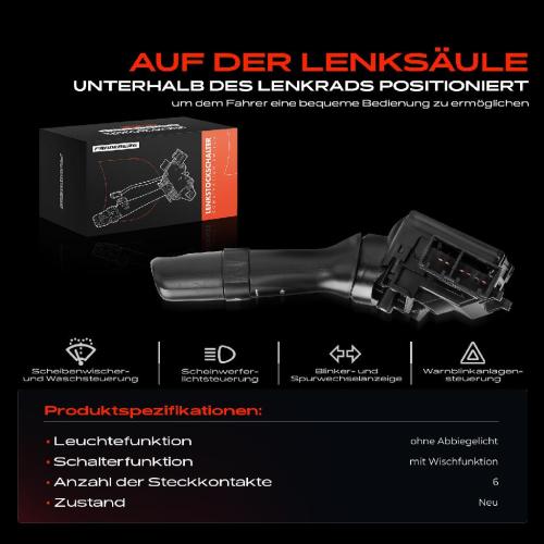 1x Kombischalter Lenkstockschalter für Toyota Hilux VII Pick-up N1 N2 N3 2007-2015 Bild 1x Kombischalter Lenkstockschalter für Toyota Hilux VII Pick-up N1 N2 N3 2007-2015