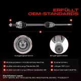 1x Antriebswelle Vorderachse Rechts für Opel Movano X70 1998-2010 Renault Master II JD 1998-2001