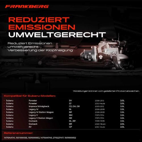 1x AGR-Ventil Abgasrückführungsventil für Subaru Forester Impreza Schrägheck Legacy IV Station Wagon Bild 1x AGR-Ventil Abgasrückführungsventil für Subaru Forester Impreza Schrägheck Legacy IV Station Wagon