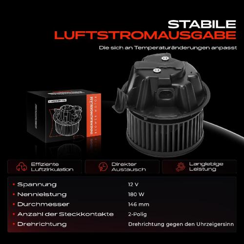 Frankberg 1x Gebläsemotor Innenraumgebläse für Nissan Micra C C III K12 2003-2010 Bild Frankberg 1x Gebläsemotor Innenraumgebläse für Nissan Micra C C III K12 2003-2010