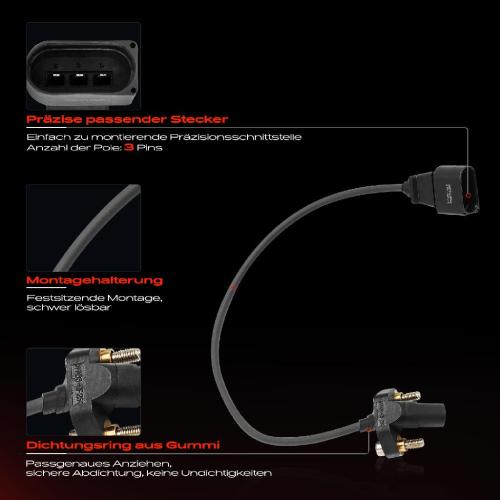 1x Kurbelwellensensor Impulsgeber für VW Golf VI Audi A3 TT 8J 2.5L Bild 1x Kurbelwellensensor Impulsgeber für VW Golf VI Audi A3 TT 8J 2.5L