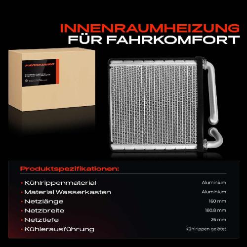 1x Wärmetauscher Innenraumheizung für VW Passat 362 365 Beetle 5C1 5C2 5C7 5C8 Bild 1x Wärmetauscher Innenraumheizung für VW Passat 362 365 Beetle 5C1 5C2 5C7 5C8