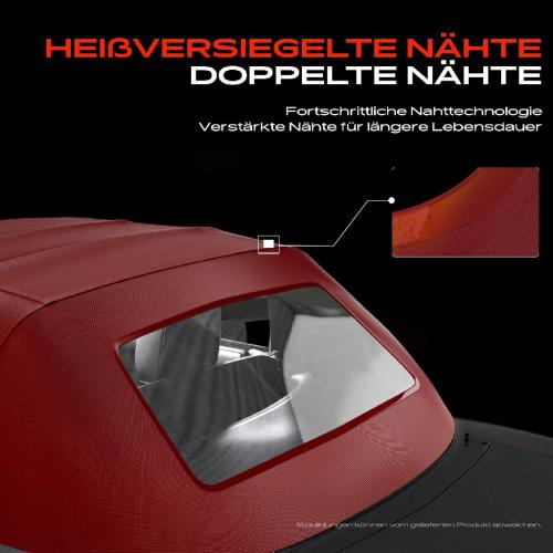1x Cabrioverdeck Softtop Verdeckbezug für Smart Fortwo Cabrio 451 Bild 1x Cabrioverdeck Softtop Verdeckbezug für Smart Fortwo Cabrio 451