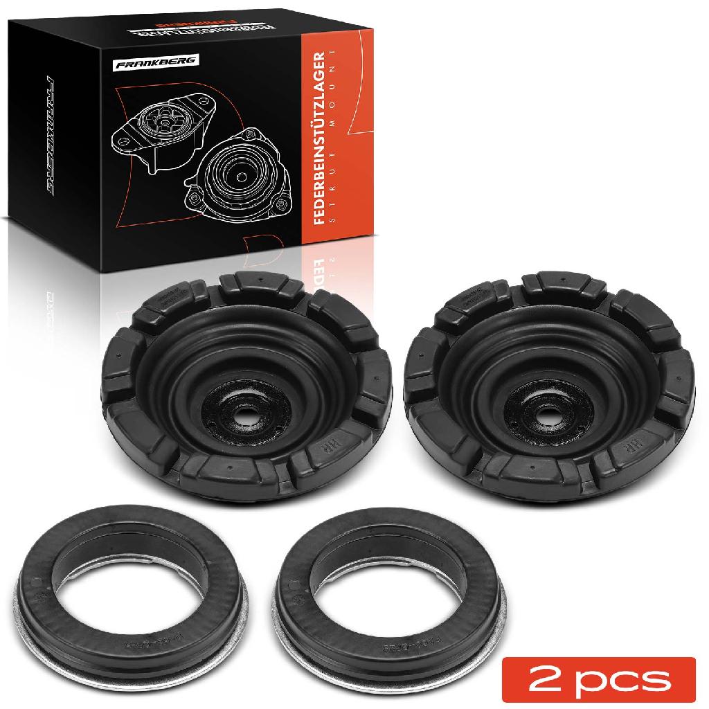 2x Domlager Federbeinstütz lager für VW Transporter V Pritsche/Fahrgestell Kasten Bus Multivan V