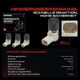 4x Parksensor PDC Sensor Vorne und Hinten für Renault Clio Megane Scénic Twingo Fiat