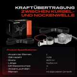 1x Zahnriemensatz Zahnriemen Wasserpumpe für Land Rover Freelander Rover 400 MG MGF