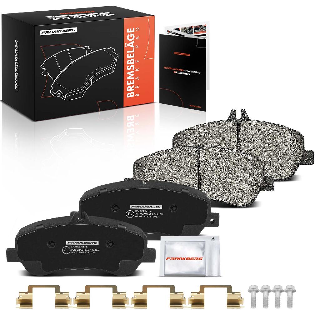 4x Bremsbeläge Vorderachse für Mercedes-Benz GLK-Klasse X204 2.0L 2.1L 3.0L 3.5L 2008-2015