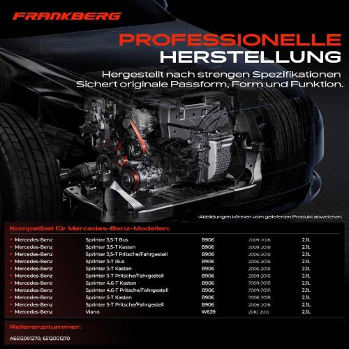 1x Spannrolle Riemenspanner für Mercedes-Benz Sprinter 906 Viano Vito W639 Bild 1x Spannrolle Riemenspanner für Mercedes-Benz Sprinter 906 Viano Vito W639