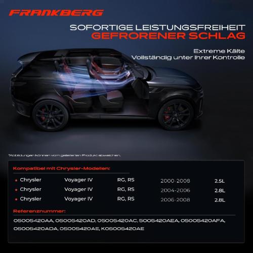 1x Klimakompressor für Chrysler Voyager IV RG RS 2.5L 2.8L 2000-2008 Bild 1x Klimakompressor für Chrysler Voyager IV RG RS 2.5L 2.8L 2000-2008