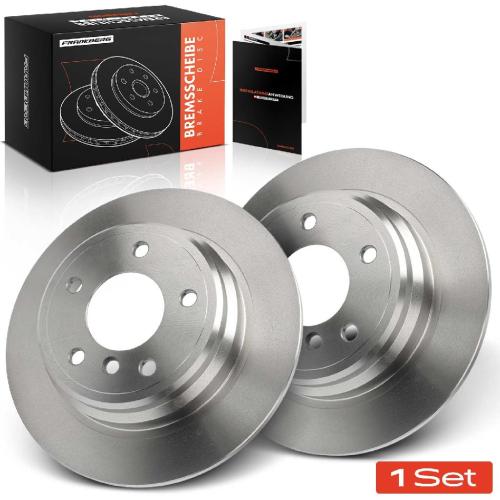 2x Bremsscheiben Hinterachse für BMW 5er E39 2.0L 2.2L 2.5L 1995-2003 Bild 2x Bremsscheiben Hinterachse für BMW 5er E39 2.0L 2.2L 2.5L 1995-2003
