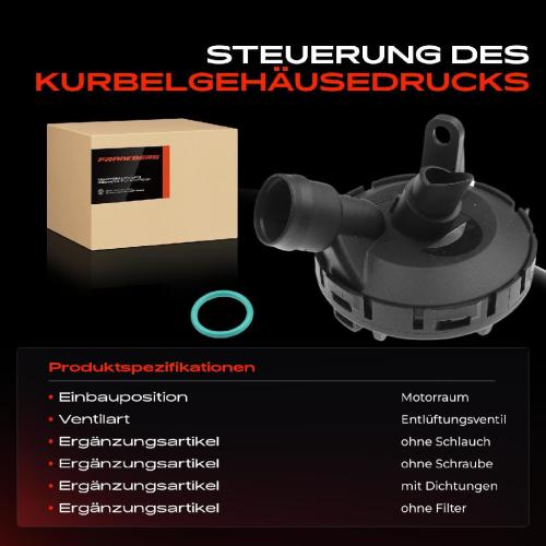 1x Ventil Kurbelgehäusentlüftung für Audi A4 8E 8HE B7 A6 4F C6 A8 4E 2.4L 3.2L Bild 1x Ventil Kurbelgehäusentlüftung für Audi A4 8E 8HE B7 A6 4F C6 A8 4E 2.4L 3.2L